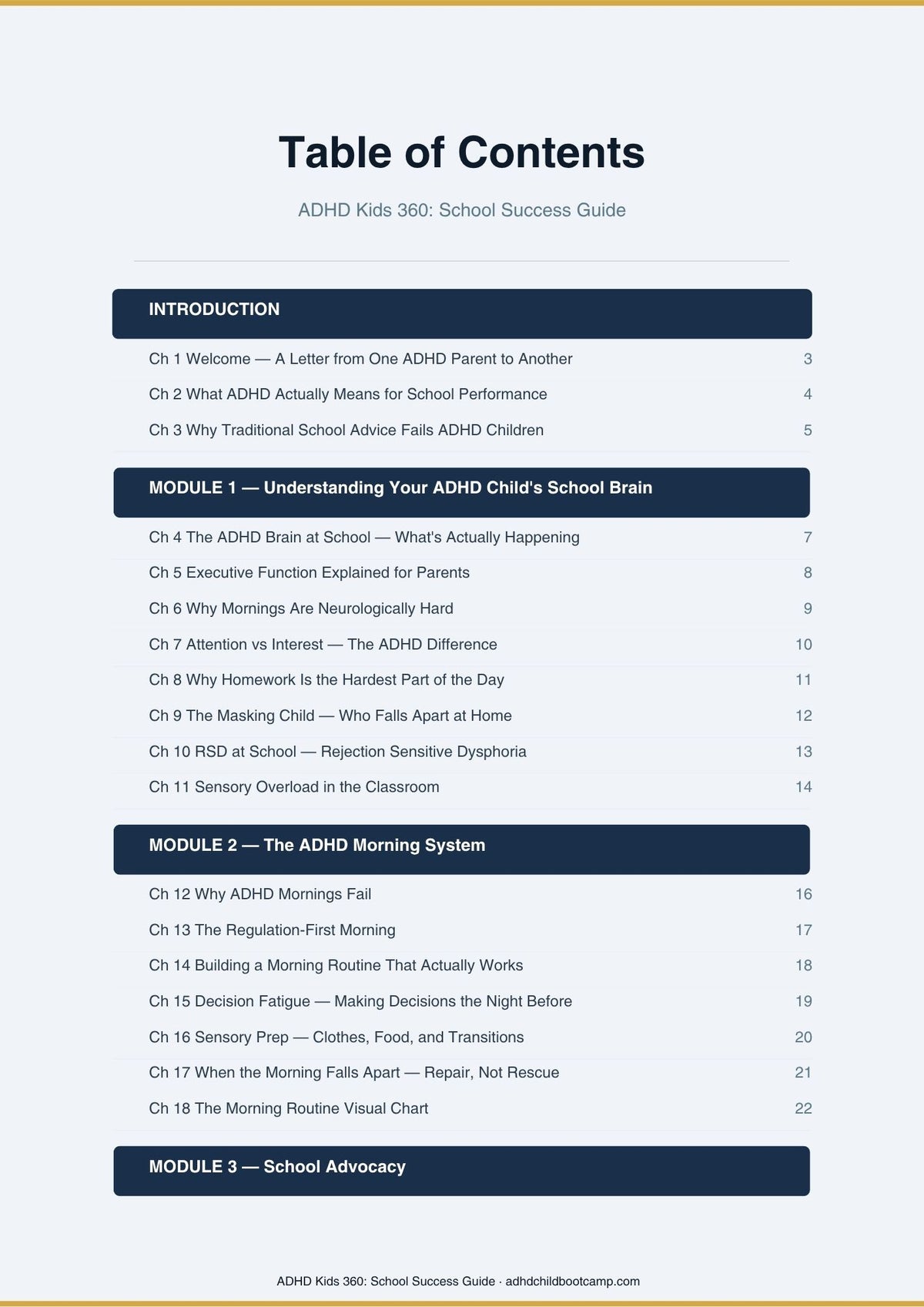 ADHD Kids 360: School Success Guide