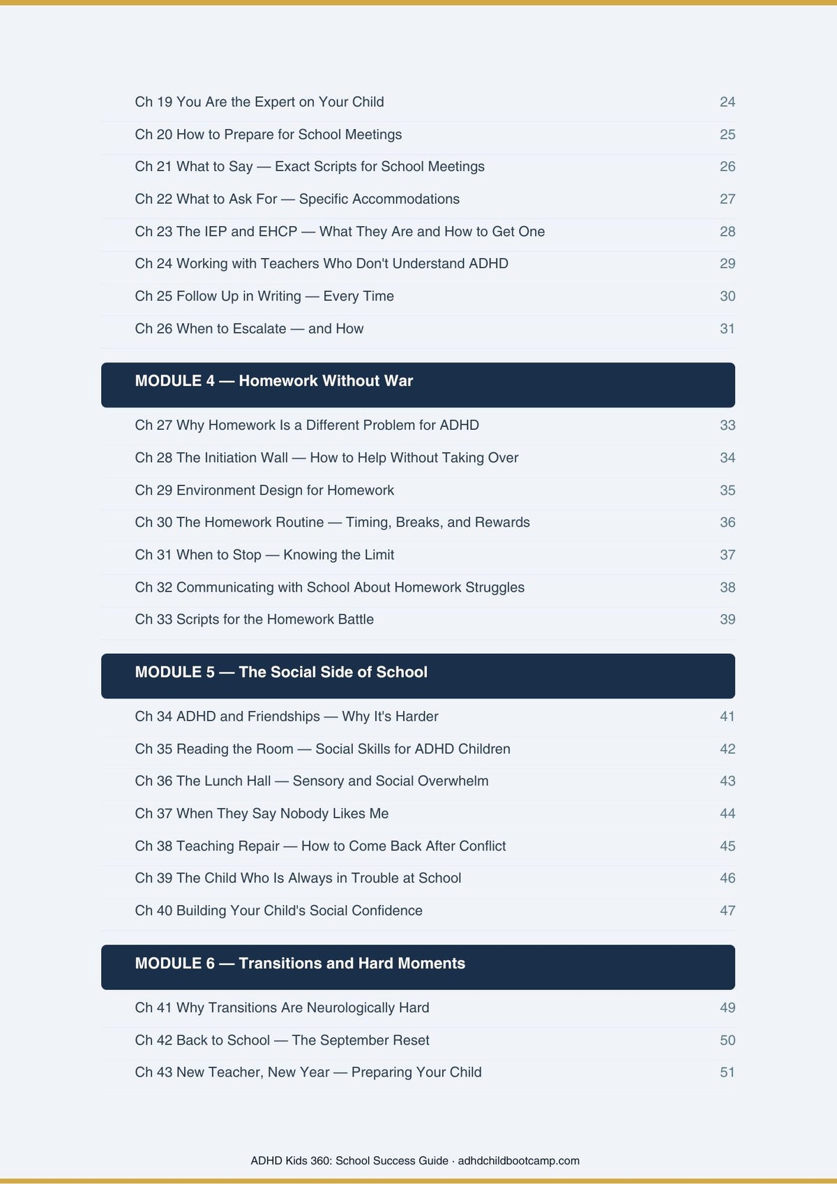 ADHD Kids 360: School Success Guide